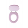 PEMBE YUMUŞAK KLOZET KAPAK BÜYÜK PUF 42x41 cm (5047)