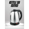 Su Isıtıcı 220 - 240 V Paslanmaz Çelik Kettle Uzun Ömürlü 2000 Watt