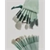 Taşınabilir Ergonomik Yapılı 13 Adet Fiber Kıllı Yüz ve Göz Makyaj Fırçası Seti