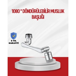 1080° Çok Yönlü Musluk Aparatı Püskürtme ve Köpük Akışlı