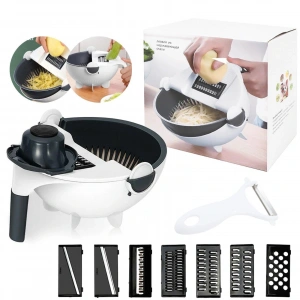 11 Parçalı Sebze Meyve Doğrayıcı Seti - Mutfakta Hız ve Pratiklik