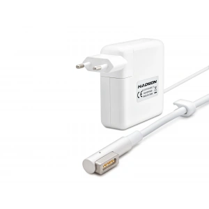 18.5V 4.6A 85W Laptop Adaptörü - L Tip - Apple Macbook Uyumlu - Beyaz HD797