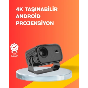 4000 Lümen Parlaklık Değerine Sahip Ev ve Ofis Projektör