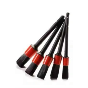 5 Adet Oto Detaylı Temizleyici Araç İçi Temizlik Fırça Seti Koltuk Döşeme Kapı Toz Alma Fırçası