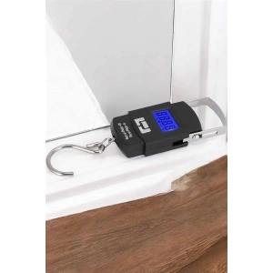50 Kg El Kantarı Ağırlık Ölçer Dijital Ekranlı Kancalı Portatif