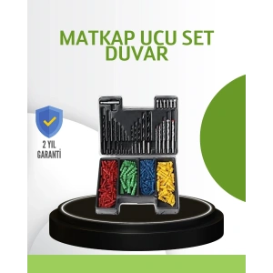 Ahşap Metal Beton Delme Uç Seti Organizerli Karbon Çelik Matkap Ucu