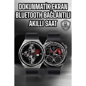 Akıllı Saat Dokunmatik Ekran Sesli Görüşme ve Bildirim Görme Sağlık Takibi