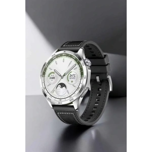 Akıllı Saat Metal Kordonlu GPS ve NFC Uyumlu Arama Cevaplayan