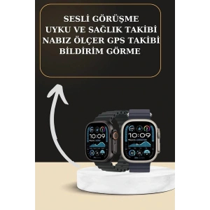Akıllı Saat Sesli Görüşme Titreşimli GPS Bağlantısı Müzik Dinleme Sosyal Medya Bildirimleri