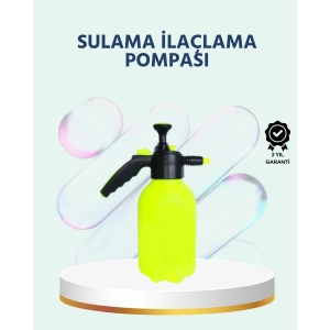 Basınçlı El Pompası 2 Litre Bakır Nozul Ayarlı Jet ve Dağınık Atım