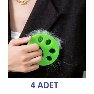 Çamaşır Makinesi Ve Evcil Hayvanlar İçin Tüy Toplayıcı Yıkanabilir Aparat 4 Adet (5047)