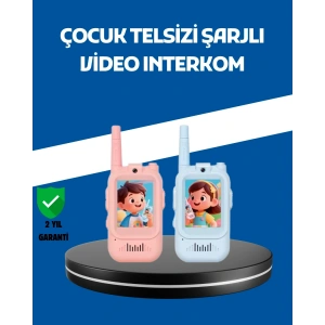 Çocuklar İçin Video Görüşmeli Walkie Talkie Uzun Mesafe İletişim