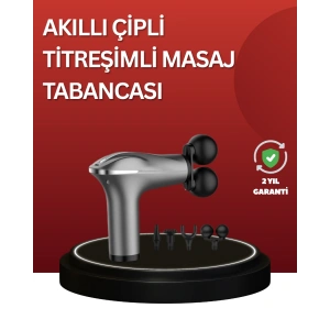 Çok Fonksiyonlu 4 Başlıklı Şarjlı Masaj Aleti Kas Ağrısı Rahatlatıcı