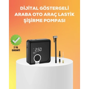 Çok Fonksiyonlu Akıllı Lastik Şişirme Cihazı