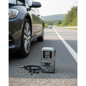 Çok Fonksiyonlu Akü Takviye ve Taşınabilir Hava Kompresörü