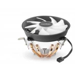 Cpu İşlemci Soğutucu 300 Serisi 4 Bakır Borulu - Siyah Beyaz ND2600
