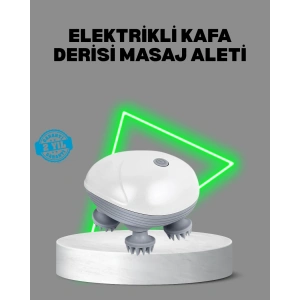 Elektrikli Kafa Derisi Masaj Aleti Islak ve Kuru Kullanım