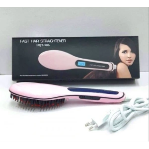 FAST HAIR STRAIGHTENER HQT-906 DERECE GÖSTERGELİ SAÇ DÜZLEŞTİRİ (5047)