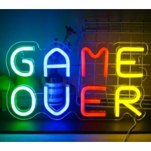 Game Over Yazılı Neon Led MZ-N3
