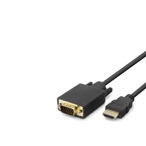 Hdmı To Vga Kablo Pvc 120Hz 1080P 1.8M Siyah HDX7795