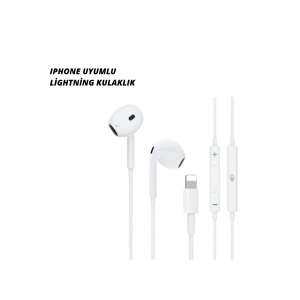 iPhone 14 ve altındaki modellerle uyumlu Kablolu kulaklık