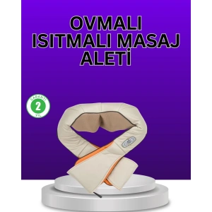 Isıtma Fonksiyonlu Ovmalı Boyun Omuz ve Vücut Masaj Cihazı Rahatlatıcı
