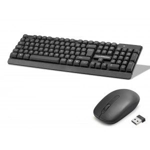 Kablosuz Klavye Ve Mouse Seti - Siyah HD843