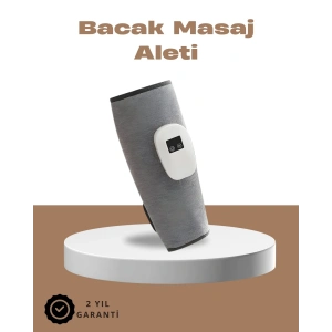 Kablosuz Titreşimli Baldır Masaj Aleti – Isıtmalı, 3 Basınç Ayarlı, Şarjlı ve Taşınabilir