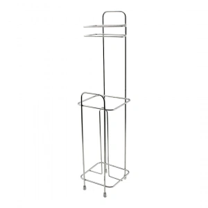 KARE METAL - KROM YEDEKLİ WC KAĞITLIK (5047)