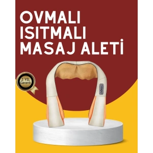 Kas Eklem Ağrılarına Ovmalı Isıtmalı Boyun Omuz Bel Masaj Aleti
