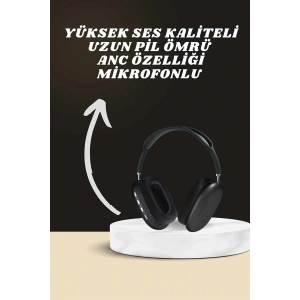 Kulak Üstü Kulaklık Pro9 ve Yeni Nesil Akıllı Saat Android ve İOS Uyumlu ANC Özelliği