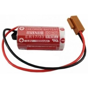 Maxell ER17/33 3.6V 2/3A Size  Pil - Kahverengi Soket