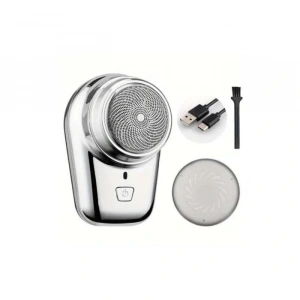MINI SHAVER P-10 K-10 MİNİ TAŞINABİLİR SIFIR SAKAL TRAŞ MAKİNESİ USB ŞARJLI (5047)