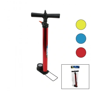 SAATLİ İRAN EL POMPASI METAL GÖVDE PLASTİK KOL - ALTLIK 55 CM TOP - BİSİKLET - MOTOR (5047)