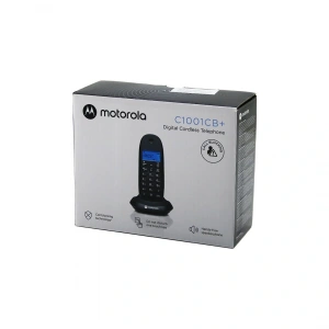 SİYAH DİJİTAL KABLOSUZ - TELSİZ TELEFON ARAYAN NO GÖRME 50 HAFIZA C1001CB (5047)