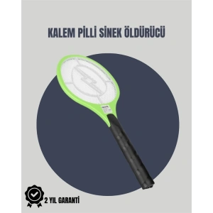 Taşınabilir Elektronik Sinek Swatter – Kimyasal İçermeyen, Ergonomik Tasarım