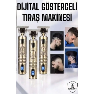 Tıraş Makinesi Çizik Tıraş Paslanmaz Çelik Uzun Ömürlü Şarjlı