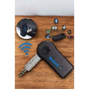 Tüm Araçlara Uyumlu Aux Car Bluetooth Kablosuz Araç Bağlantı Kiti