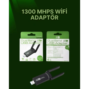 USB 3.0 Wireless Adaptör – 2.4GHz & 5GHz Destekli