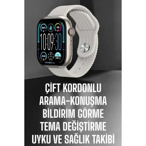 Yeni Nesil Akıllı Saat Arama Cevaplama GPS Takibi Adımsayar NFC Özelliği