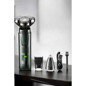 Yüksek Performanslı 3 Başlıklı Profesyonel Tıraş Makinesi