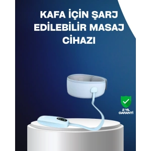 Yumuşak Dokulu Baş Masaj Bandı Günlük Kullanıma Uygun