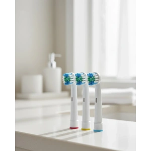 Yumuşak Kıllı Elektrikli Diş Fırçası Yedek Başlık Seti 4’lü