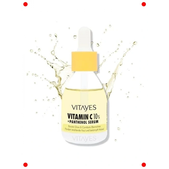 %10 C Vitamini Panthenol Leke Karşıtı Aydınlatıcı Serum 30ml