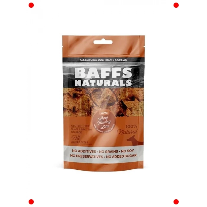 %100 Doğal Kuzu Ciğer Köpek Eğitim Ödülü 100 Gr