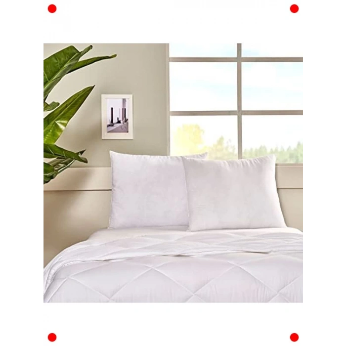 %100 Pamuklu Boncuk Elyaf Yastık 50x70 cm