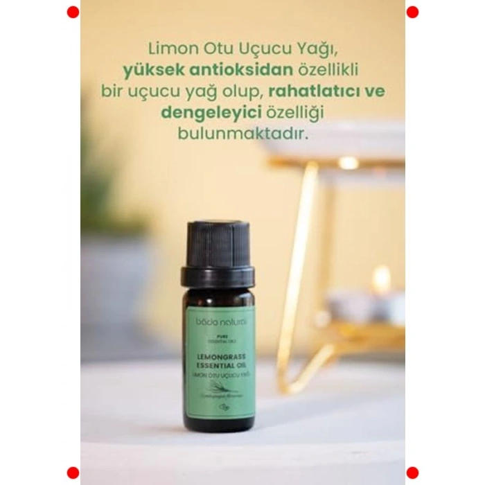 %100 Saf Limon Otu Uçucu Yağı 10 ml