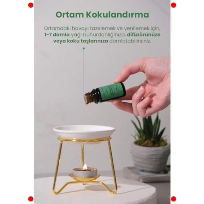 %100 Saf Limon Otu Uçucu Yağı 10 ml