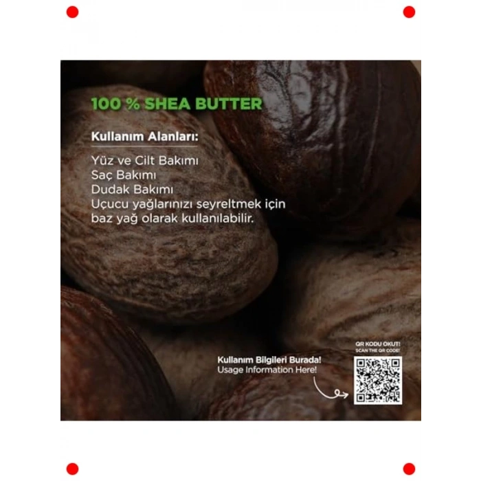 %100 Saf Shea Yağı 100ML