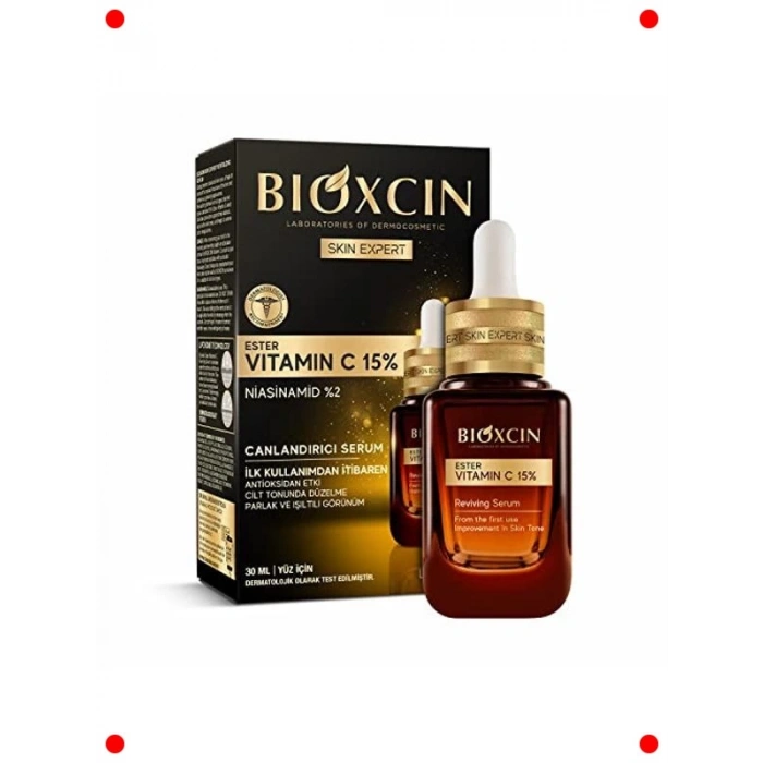 %15 Ester C Vitamini Canlandırıcı Cilt Serumu 30ml